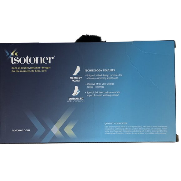 Isotoner Women's Mule Slippers, Size Large 8.5 - 9 - Picture 3 of 5